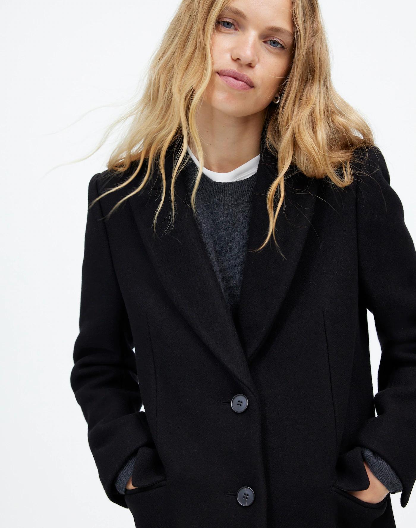 Blazer Coat in Insuluxe Fabric Product Image