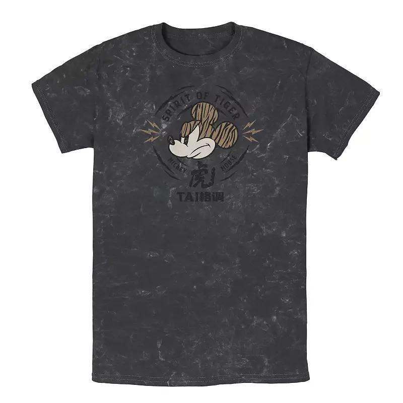 Men's Scooby-Doo Scoobynatural Mystery Machine & Baby Tee, Size: Large, Black Product Image