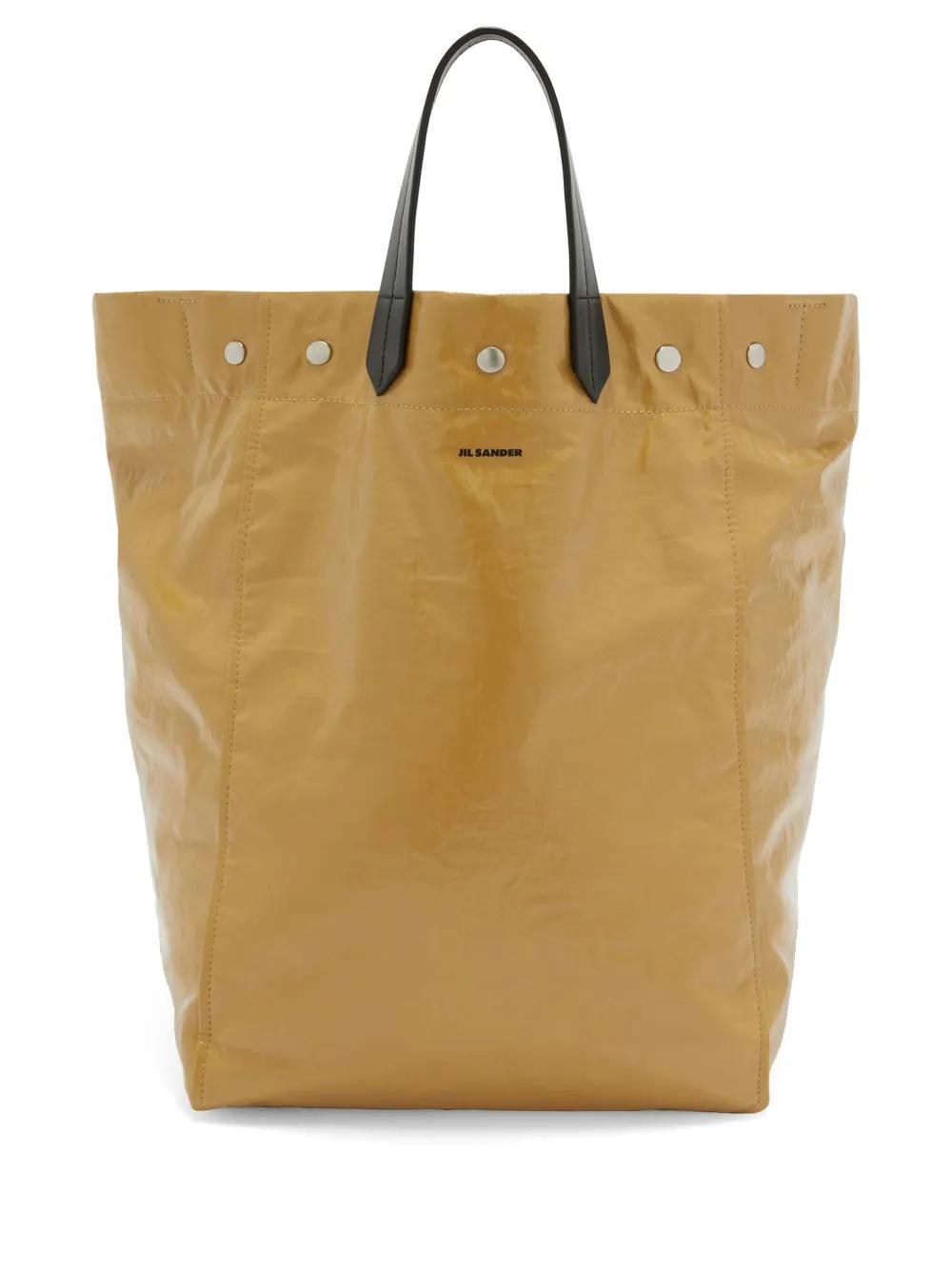 JIL SANDER Kleine 2way Tote Bag In Nude Product Image