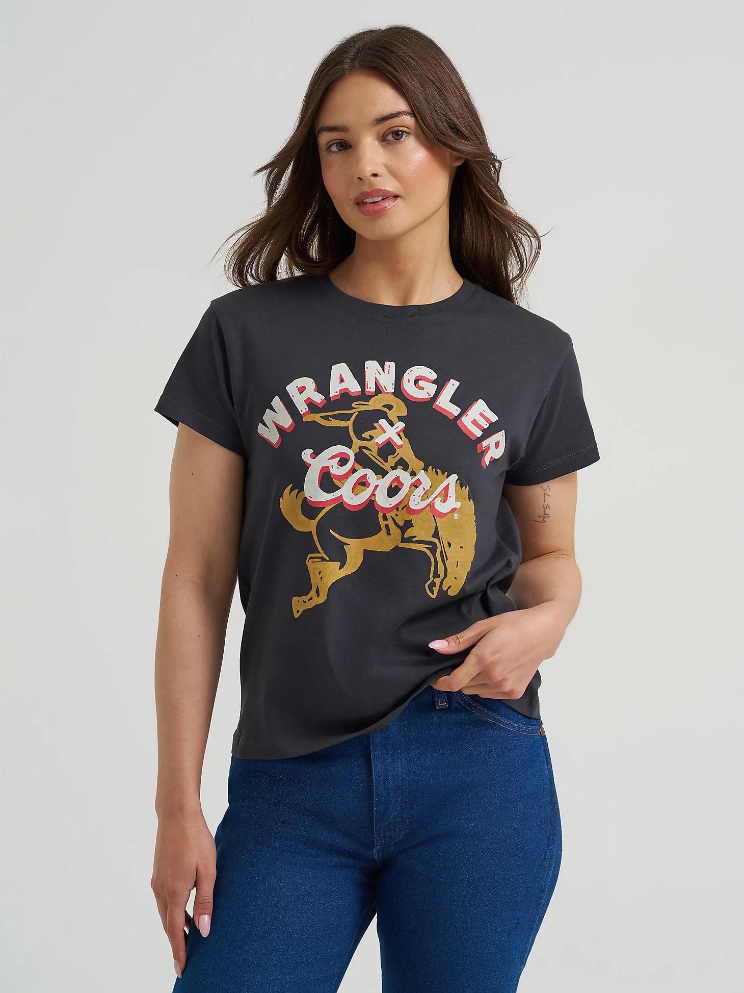 Wrangler x Coors Women's Banquet Tee | Women's TOPS | Wrangler® Product Image