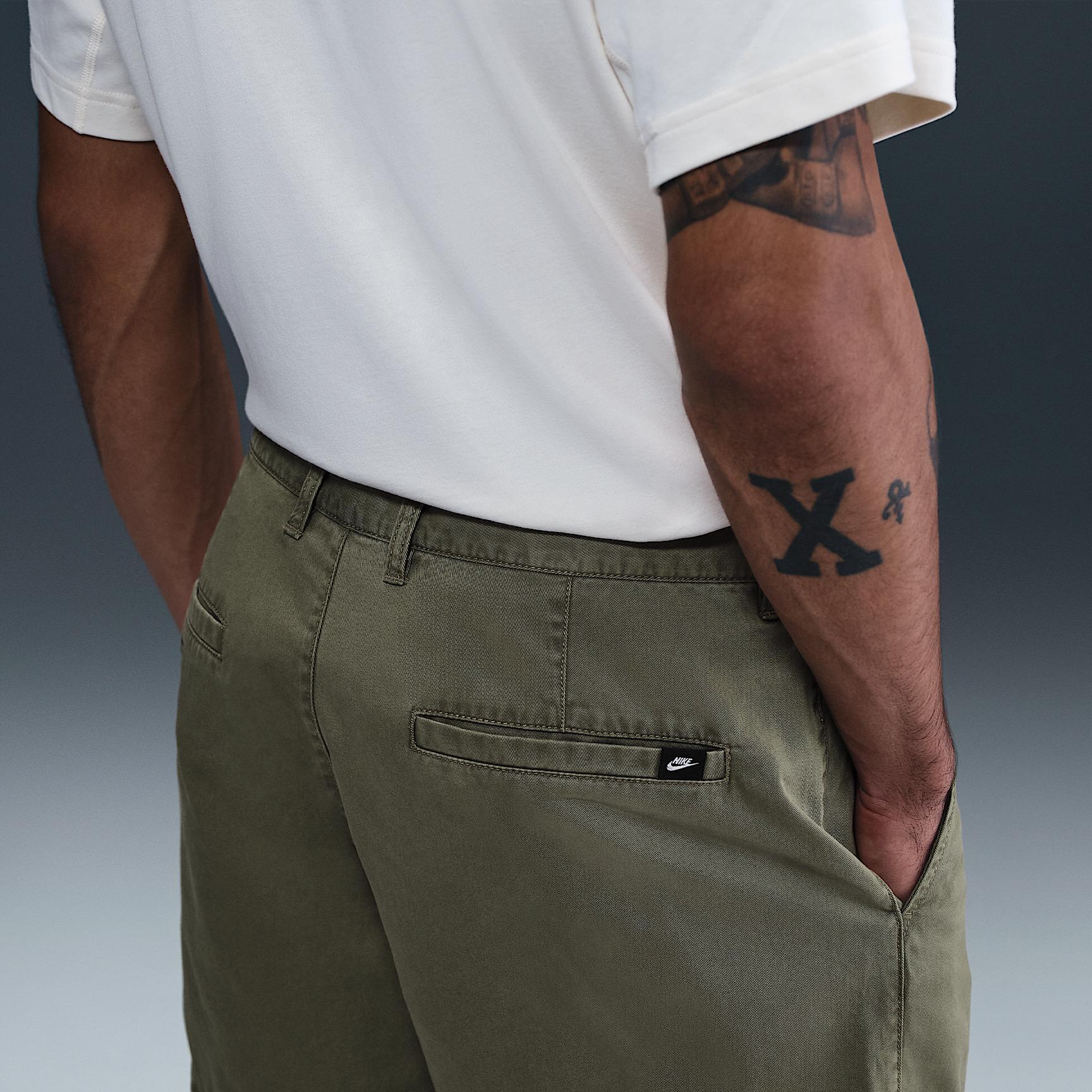 Nike Mens Club Washed Chino Shorts Product Image