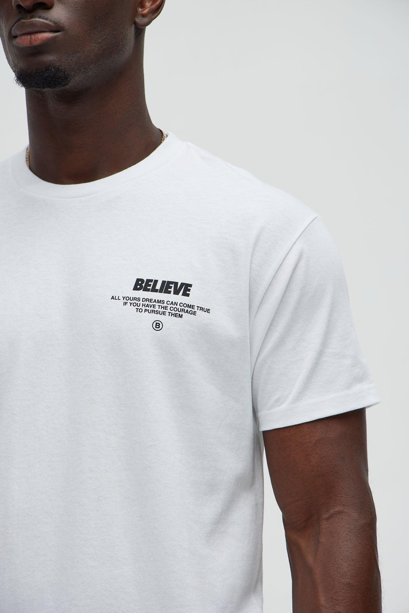 Just A Kid With A Dream Short Sleeve Tee - White Product Image