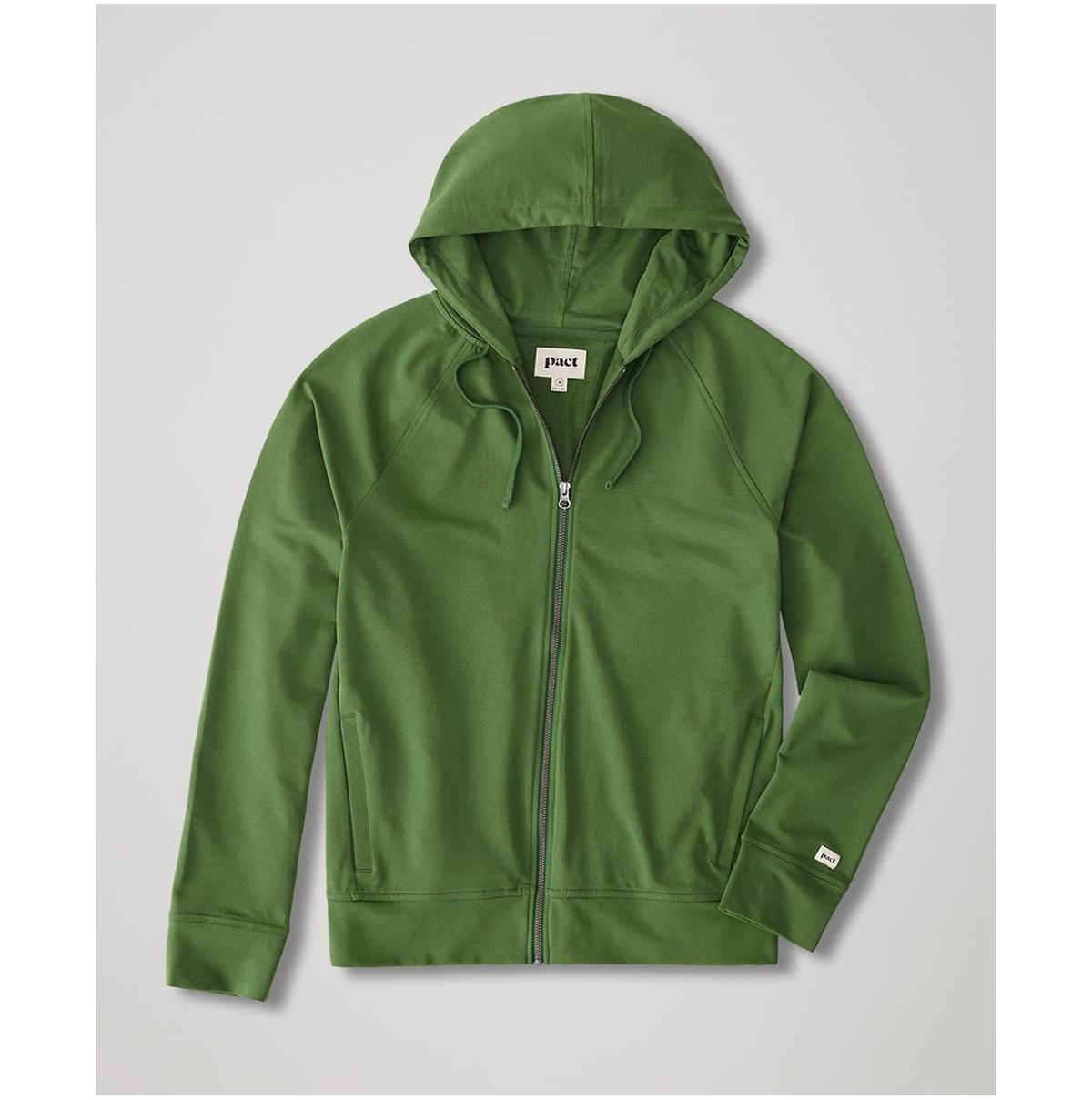 Mens Stretch French Terry Zip Hoodie L Product Image