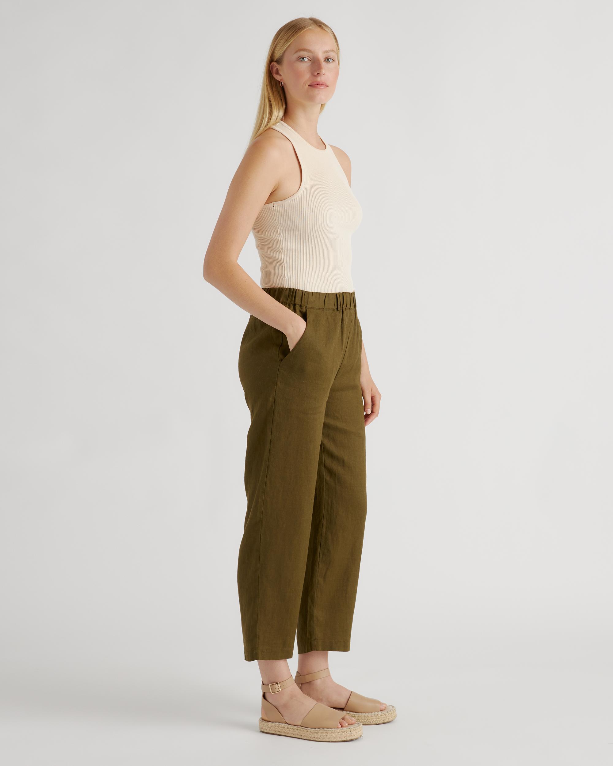Quince | Women's 100% European Linen Pants Product Image