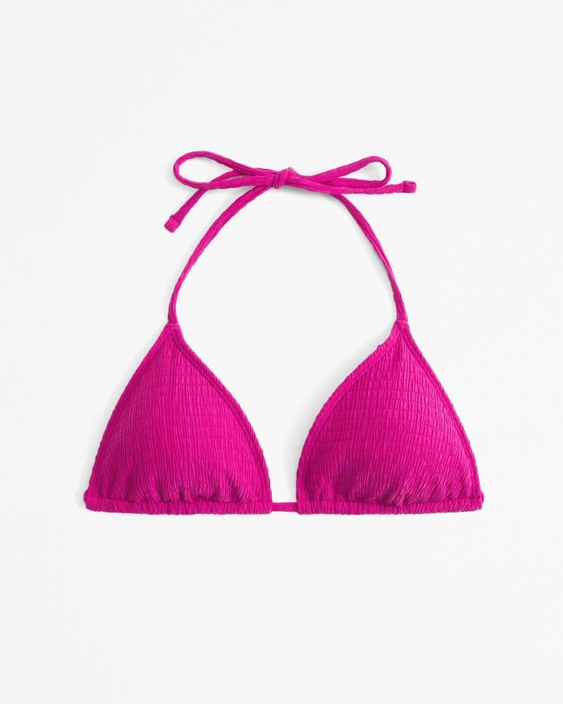 Halter Triangle Bikini Top Product Image