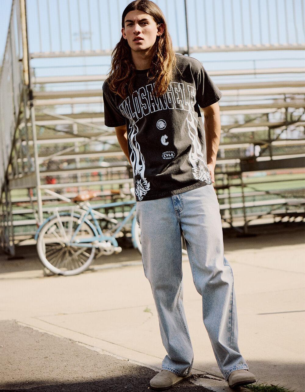 RSQ Mens Baggy Jeans - TORNADO WASH Product Image