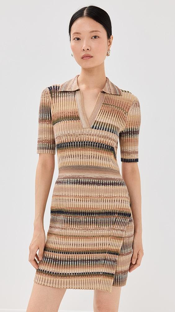SIMKHAI Solana Polo Mini Dress | Shopbop Product Image