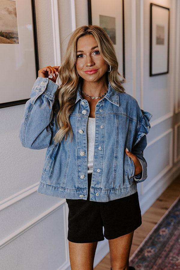 Metropolitan Muse Denim Jacket Product Image
