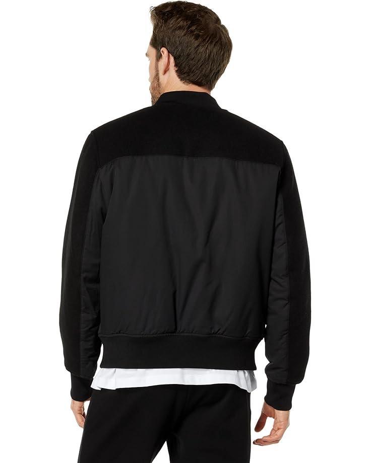 Wool Plush Bomber Coat Product Image