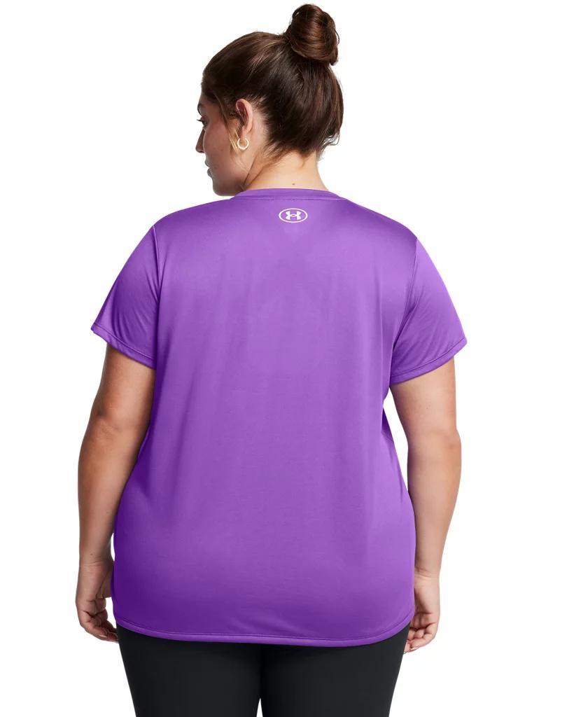 Plus Size Under Armour Tech™ Twist V-Neck Short Sleeve Tee, Women's, Size: 3XL, Lavish Purple Product Image