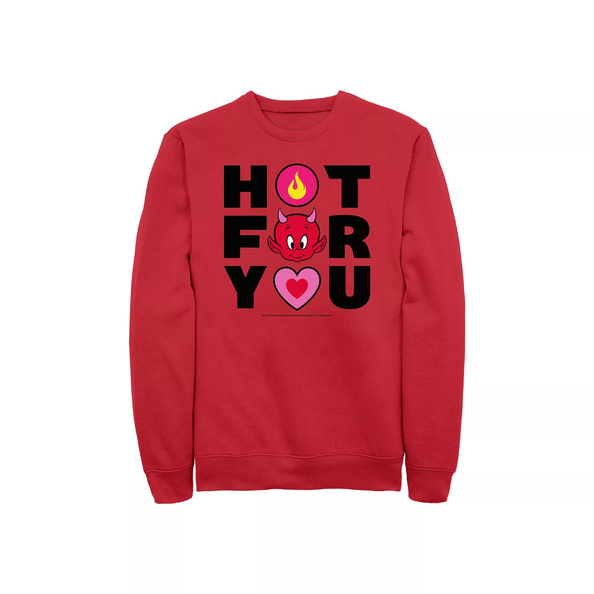 Men's Hot Stuff Hot For You Graphic Fleece, Size: XXL, Red Product Image