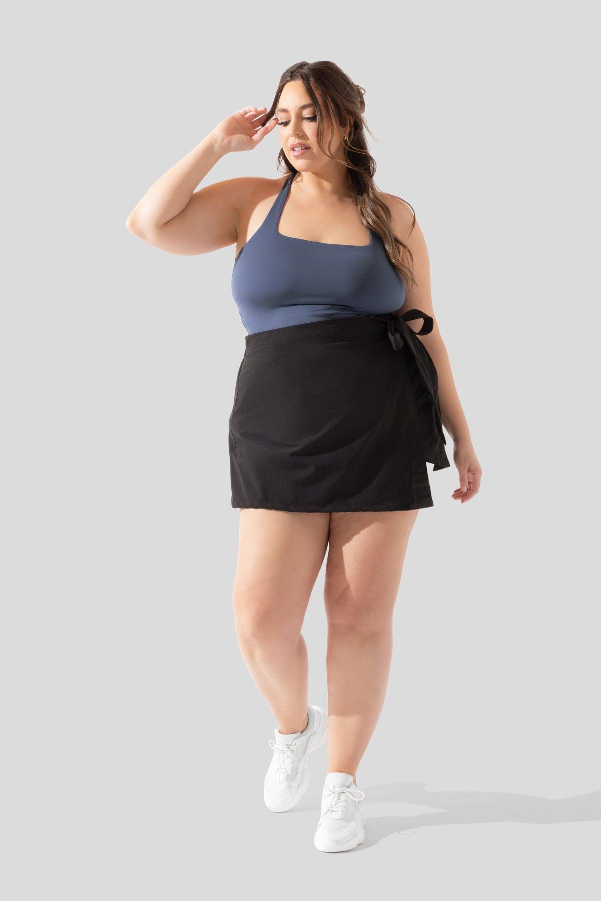 That's a Wrap Skort - Pecan Product Image