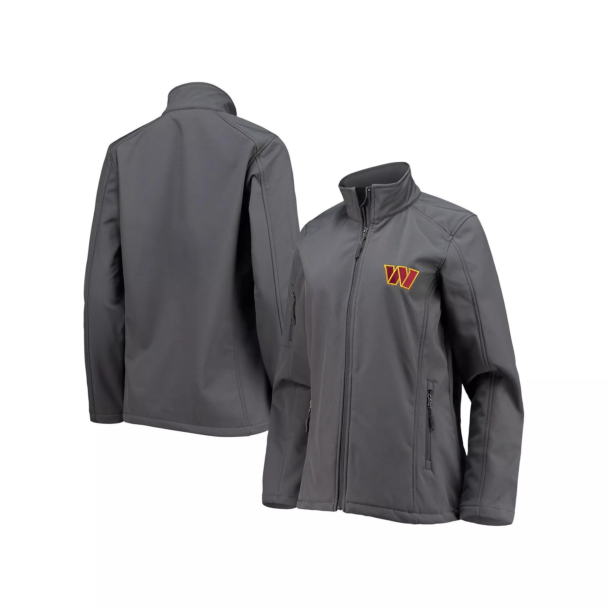 Women's Dunbrooke Gray Washington Commanders Sonoma Softshell Full-Zip Jacket, Size: Medium, Wft Grey Product Image
