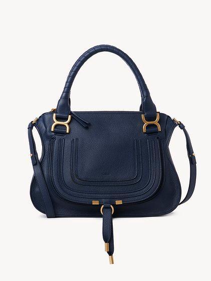 Marcie bag in grained leather Product Image