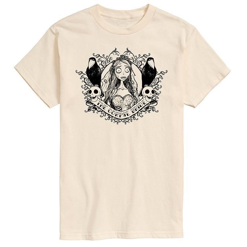 Mens Corpse Bride Crows Graphic Tee Product Image