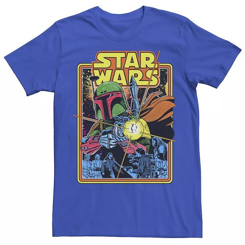 Mens Star Wars Han Solo OG Copilot Tee Red Grey Product Image