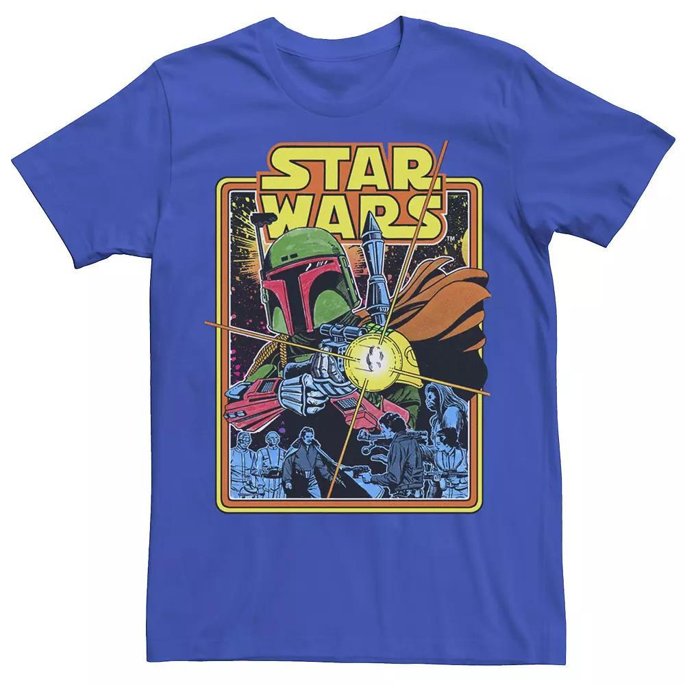 Mens Star Wars Han Solo OG Copilot Tee Red Grey Product Image