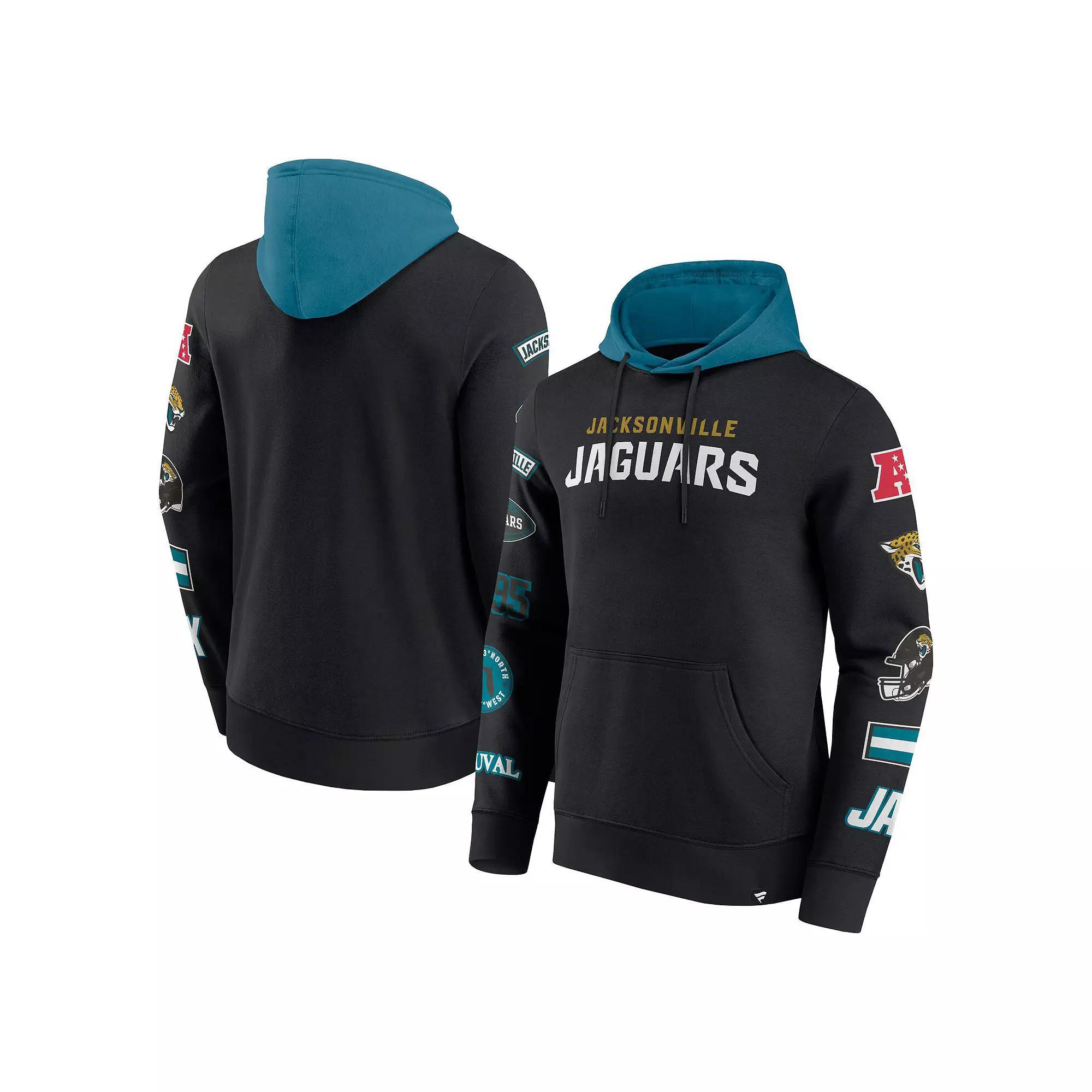 Men's Fanatics  Navy/Cardinal Houston Texans Patched Out Pullover Hoodie, Size: 2XL, Blue Product Image