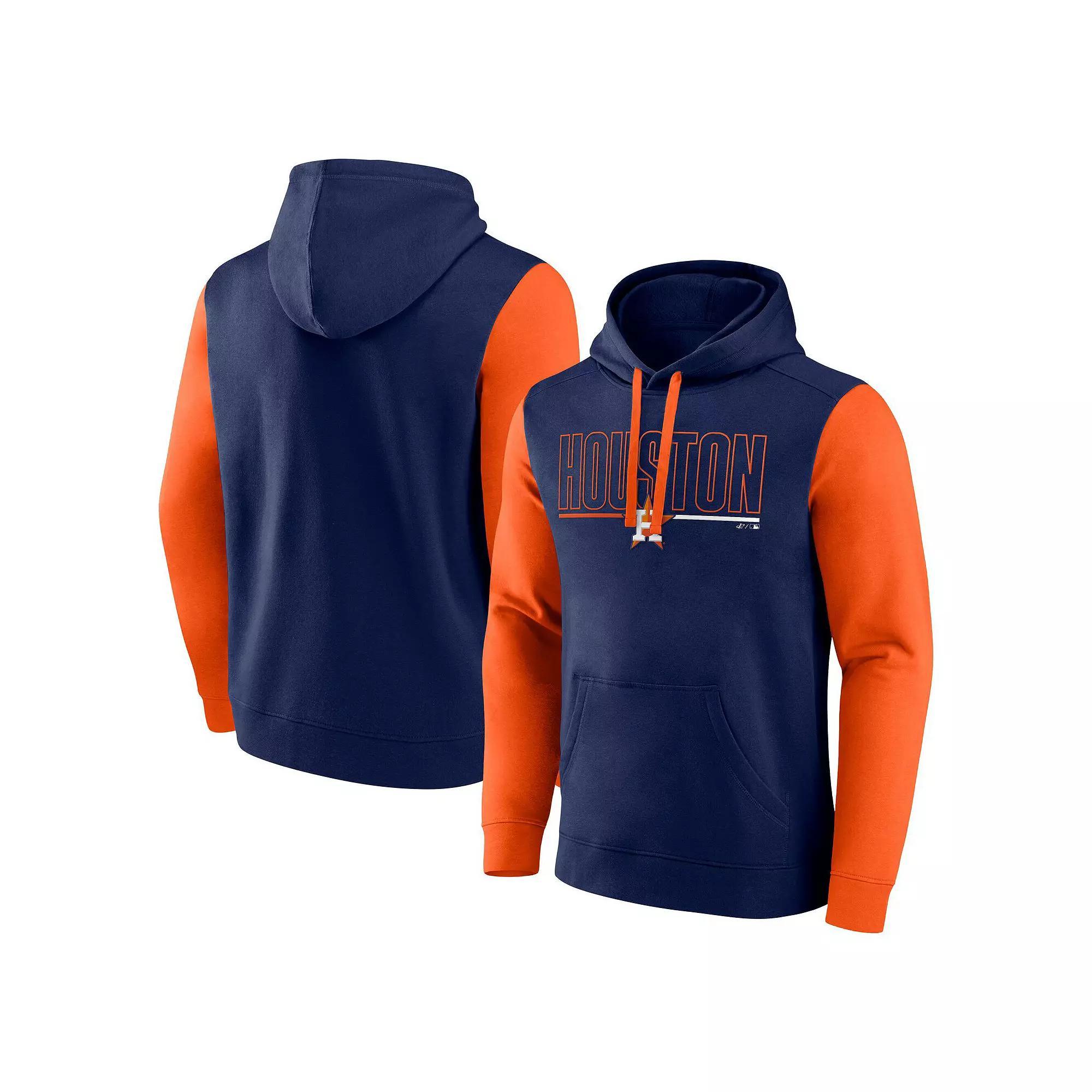 Men's Fanatics Red/Gold Kansas City Chiefs Outline Pullover Hoodie, Size: Large Product Image