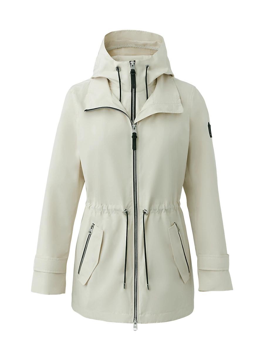 Melany Hooded Raincoat Product Image