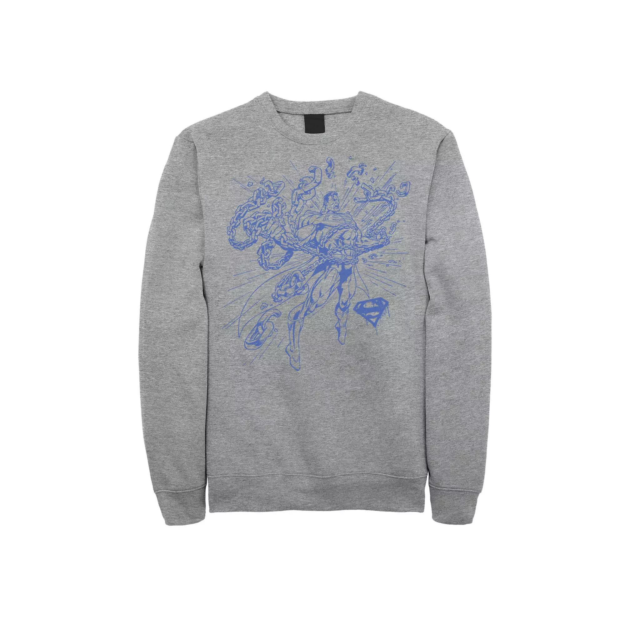 Men's Harry Potter Seven Horcrux Symbols Sweatshirt, Size: Small, Athletic Grey Product Image