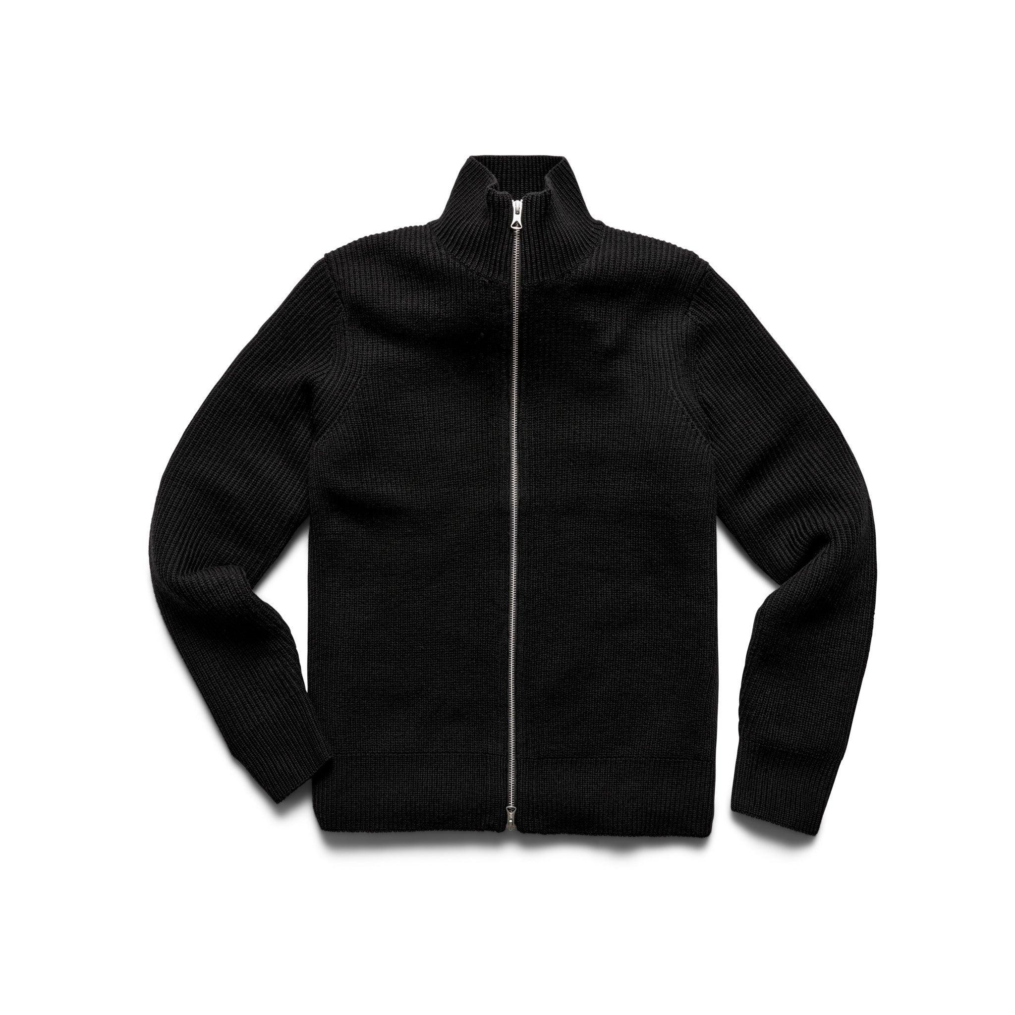 Heavyweight Merino Vinnie Track Jacket - Vault Male Product Image