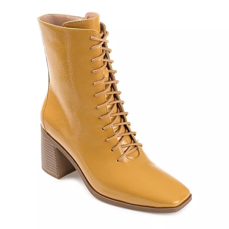 Journee Covva Tru Comfort Foam Womens Ankle Boots Pink Product Image