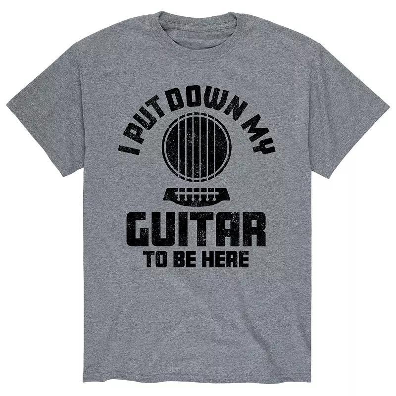 Mens Put Down My Guitar Tee Product Image