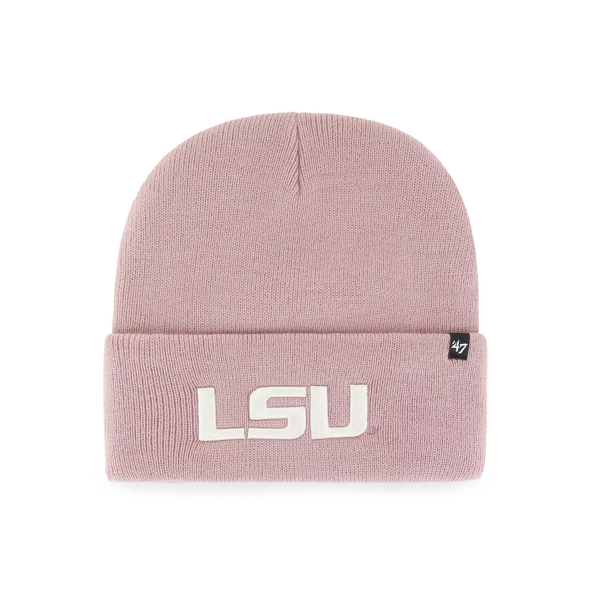 Womens 47 LSU Tigers Haymaker Cuffed Knit Hat Product Image
