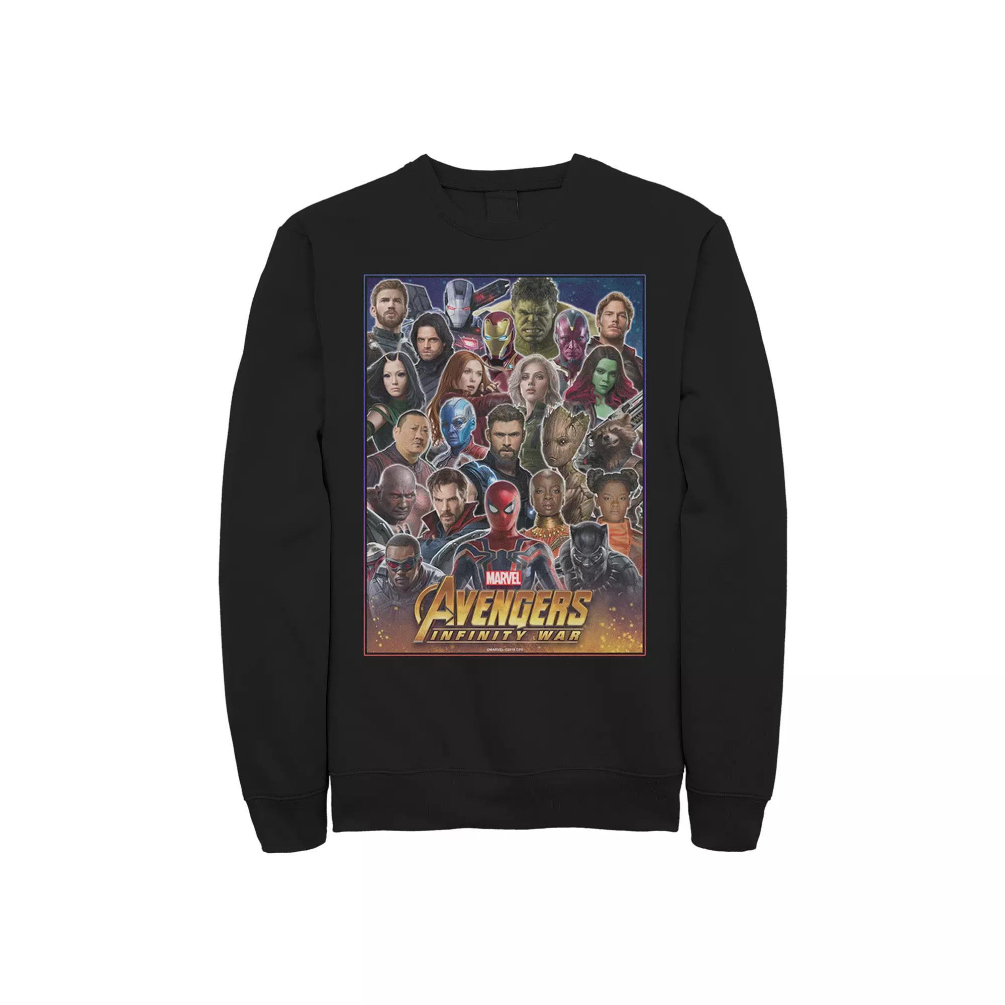 Mens Marvel Avengers Infinity War Together Fight Graphic Tee Product Image