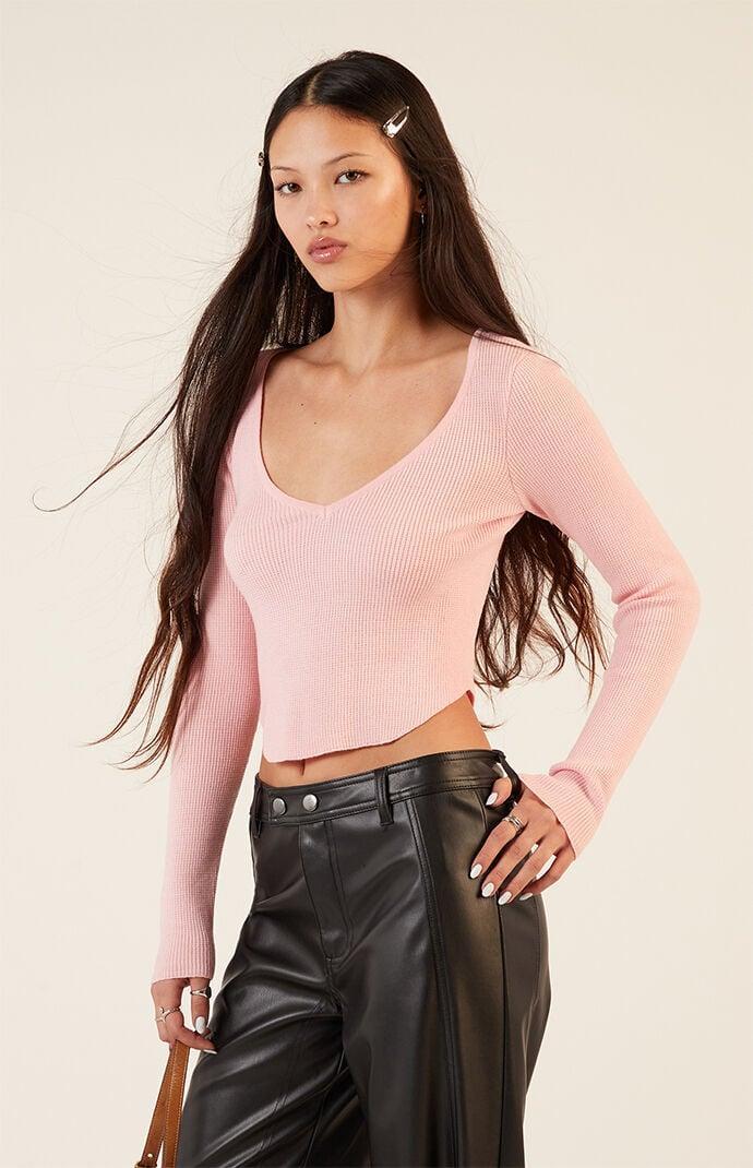 Women's Woodland V-Neck Sweater Product Image