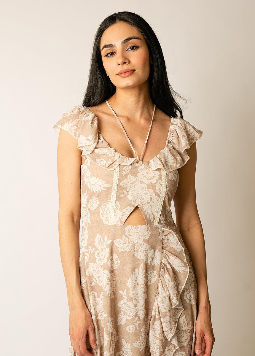 Netta Dress in Lacey Floral Female Product Image