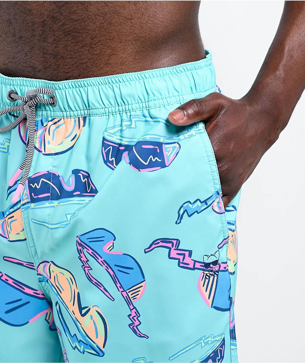 Party Pants Blockers Mint Board Shorts Product Image