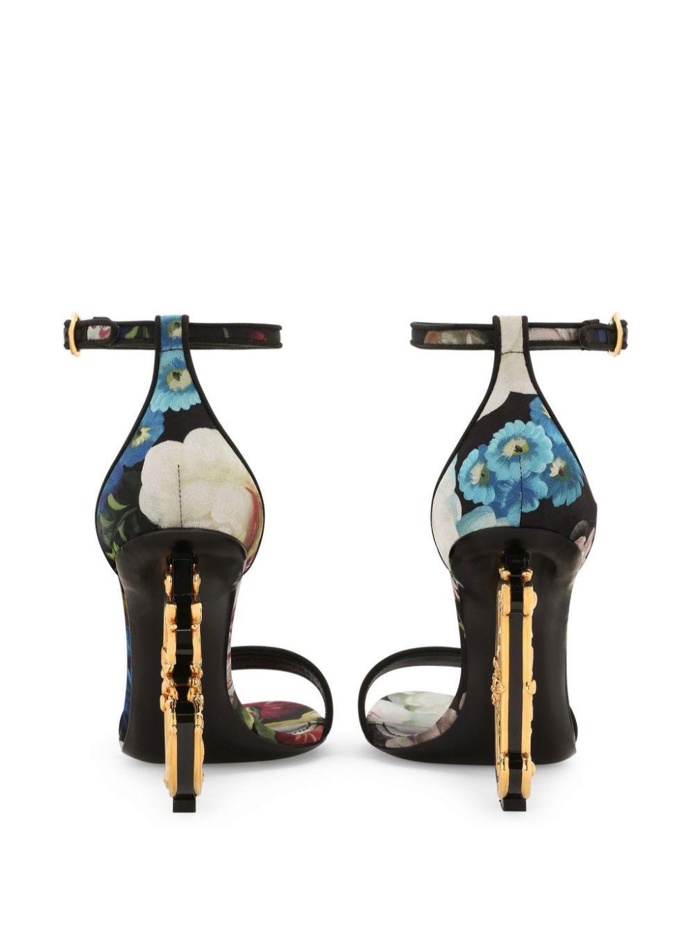 105mm DG Baroque-heel sandals Product Image