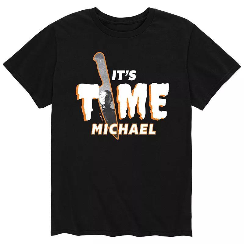 Big & Tall Haloween II Its Time Graphic Tee, Mens Blue Product Image