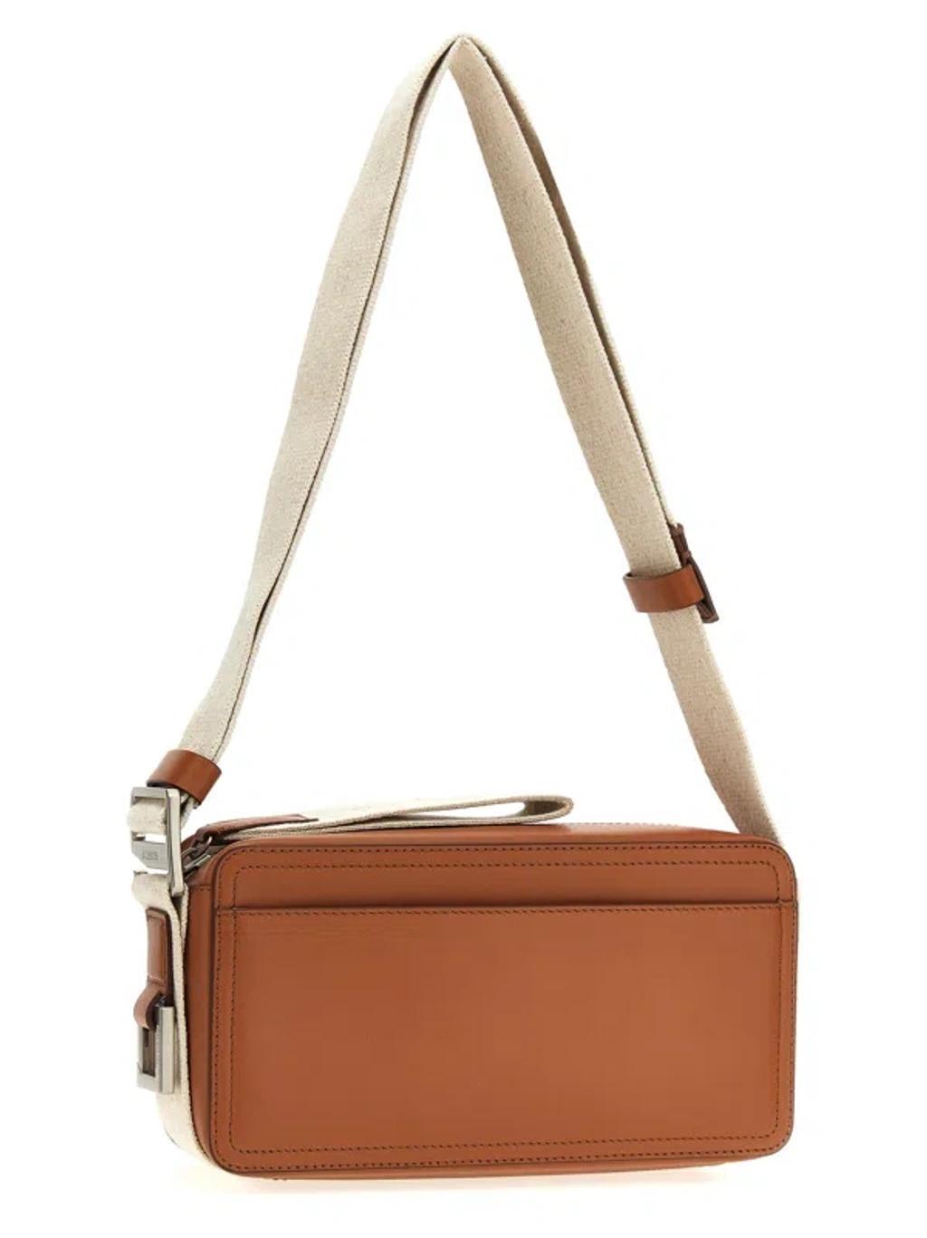 JACQUEMUS Le Cuerda Horizontal Crossbody Bags Brown Product Image