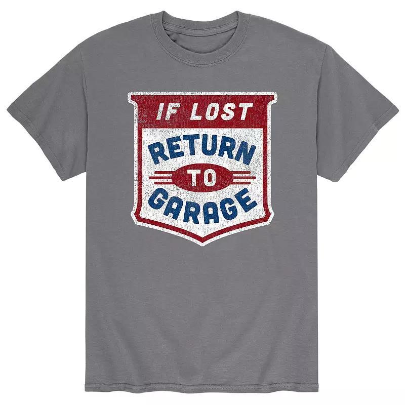 Mens If Lost Return To Garage Tee Product Image