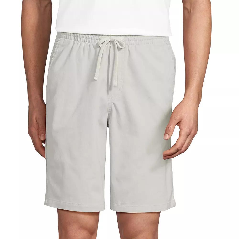 Men's Lands' End Pull-On Deck Shorts, Size: Large, Soft Pink Product Image