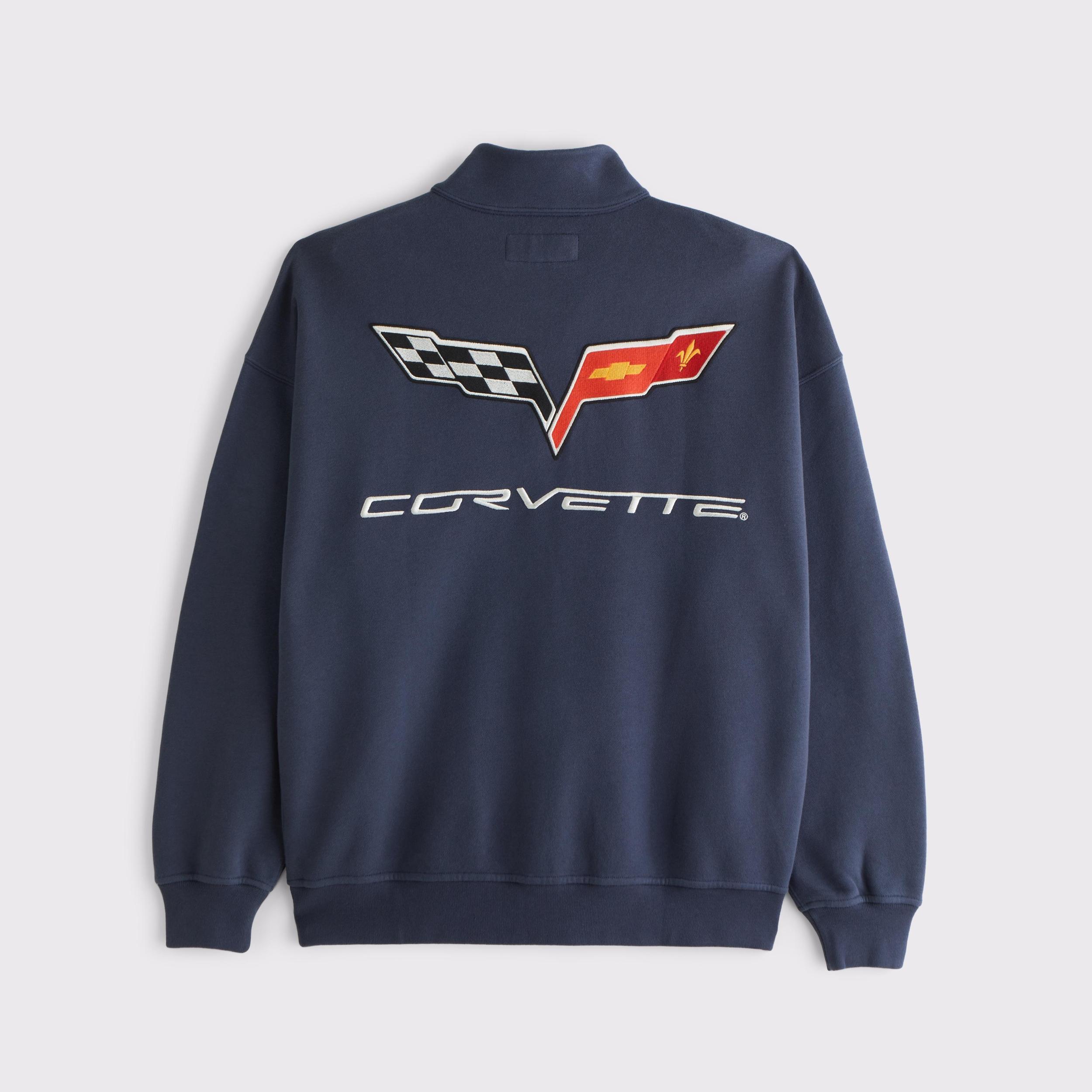 Corvette Graphic Half-Zip Sweatshirt Product Image