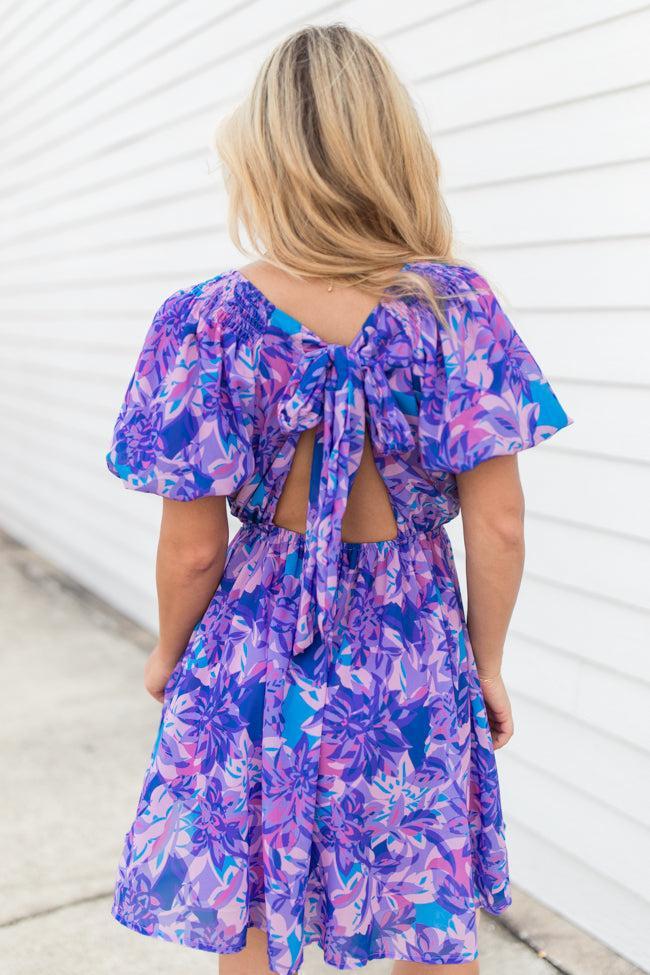 Forever Radiant Multi Printed Mini Dress FINAL SALE Product Image