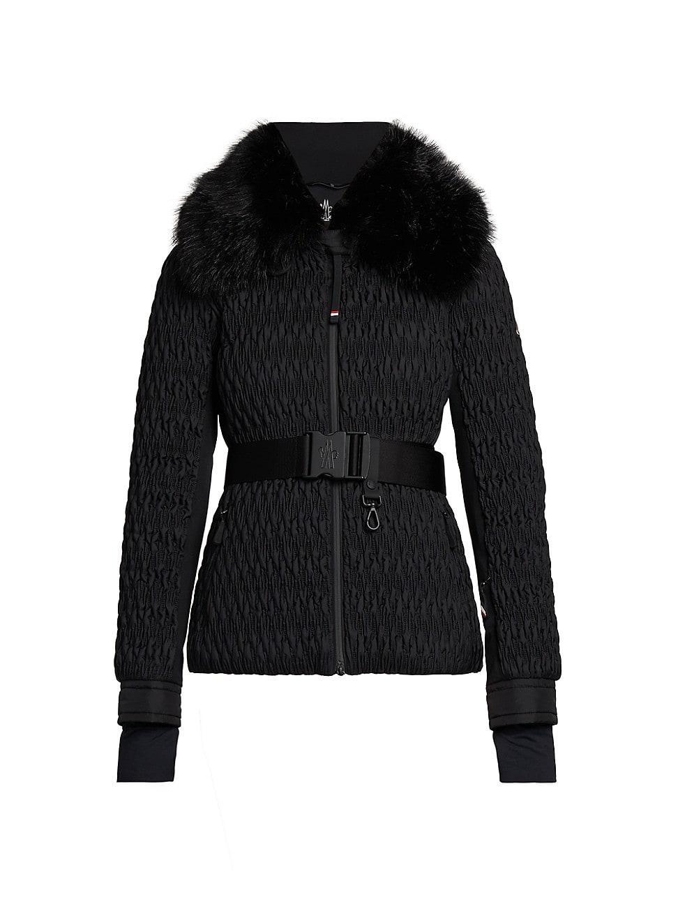 Moncler Plantrey Down Faux Fur Jacket Product Image