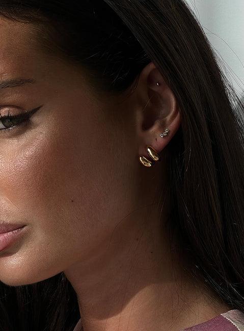 Yueh Earrings Gold Product Image