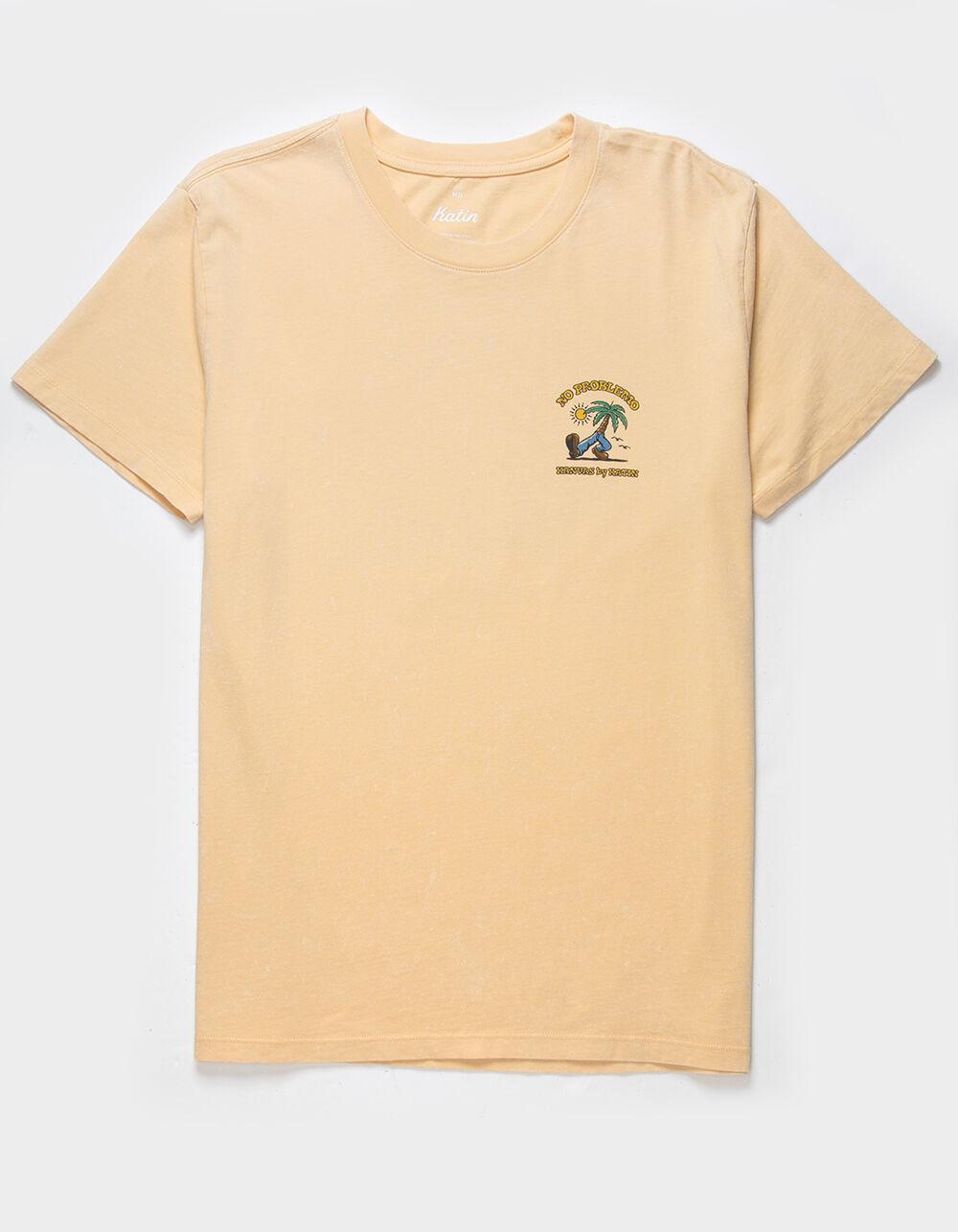 KATIN Stroll Mens Tee - PALE YELLOW Product Image