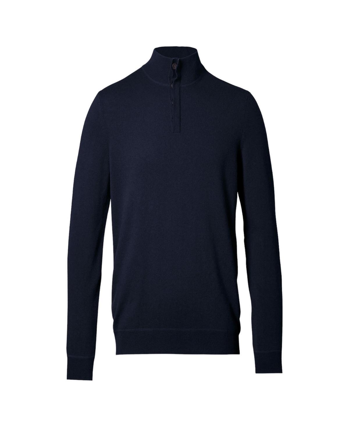 Charles Tyrwhitt Mens Merino/Cashmere Button Neck Sweater Product Image