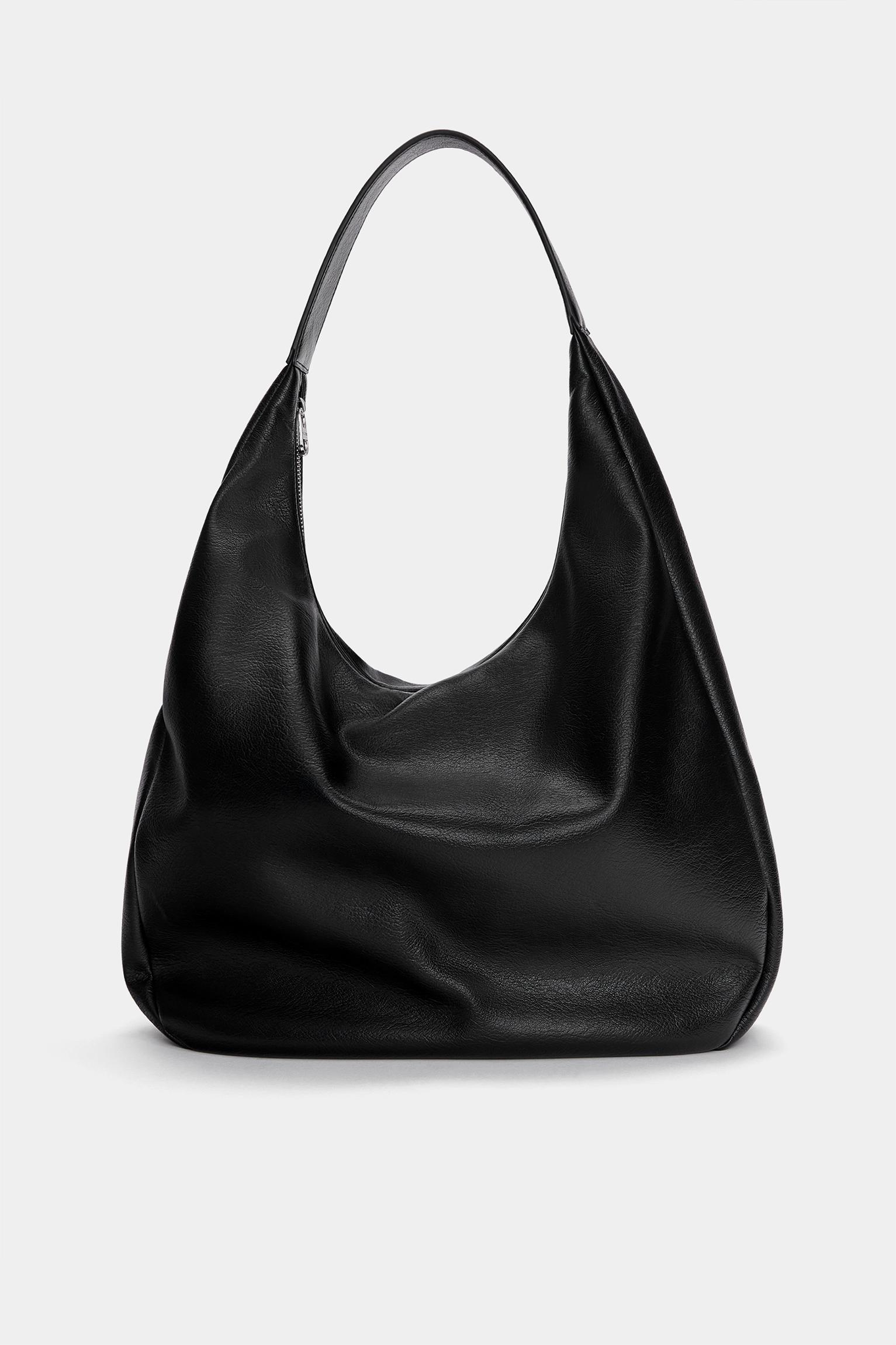 Faux leather shopper bag Product Image