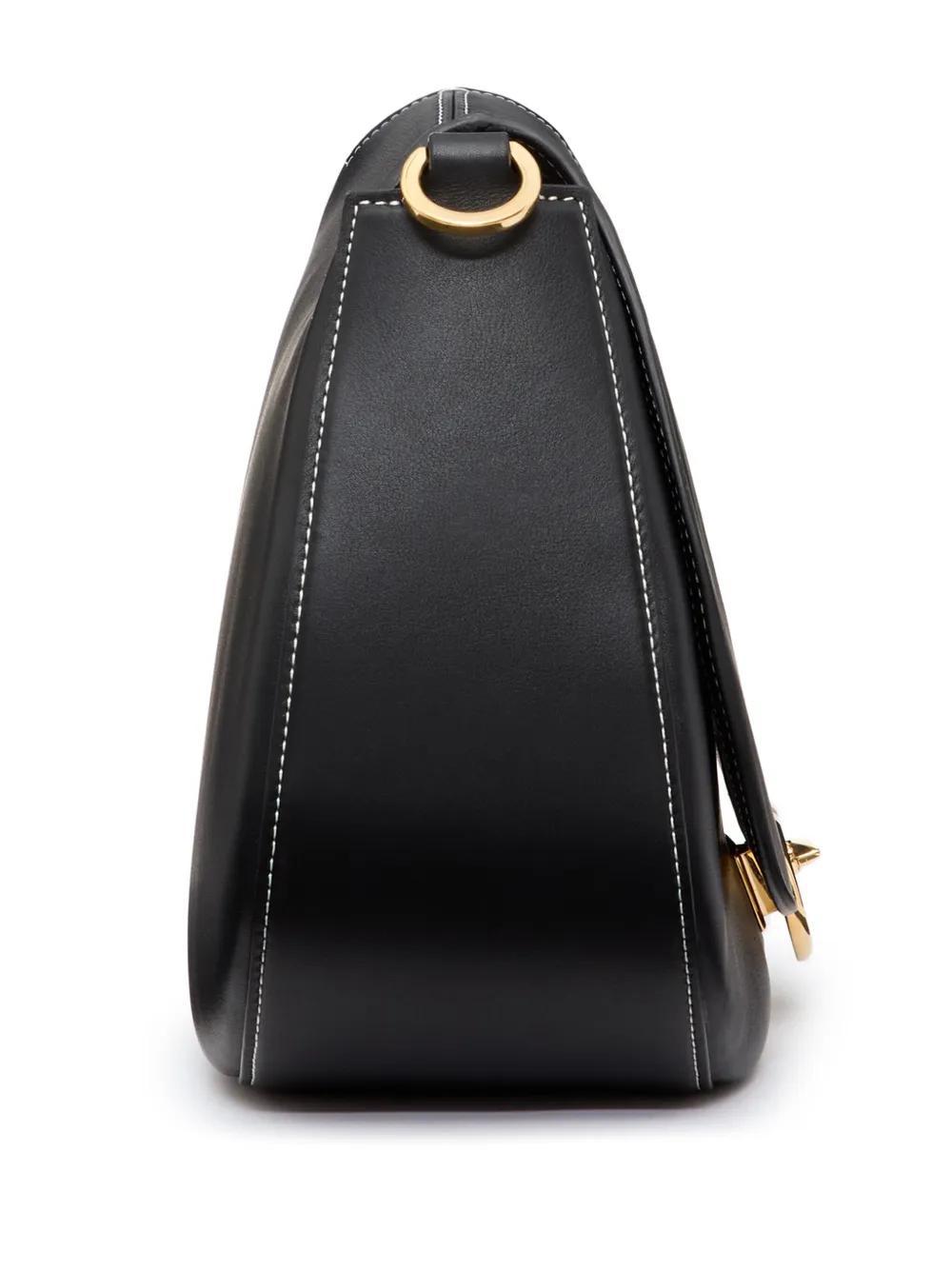 medium Ohval leather shoulder bag Product Image