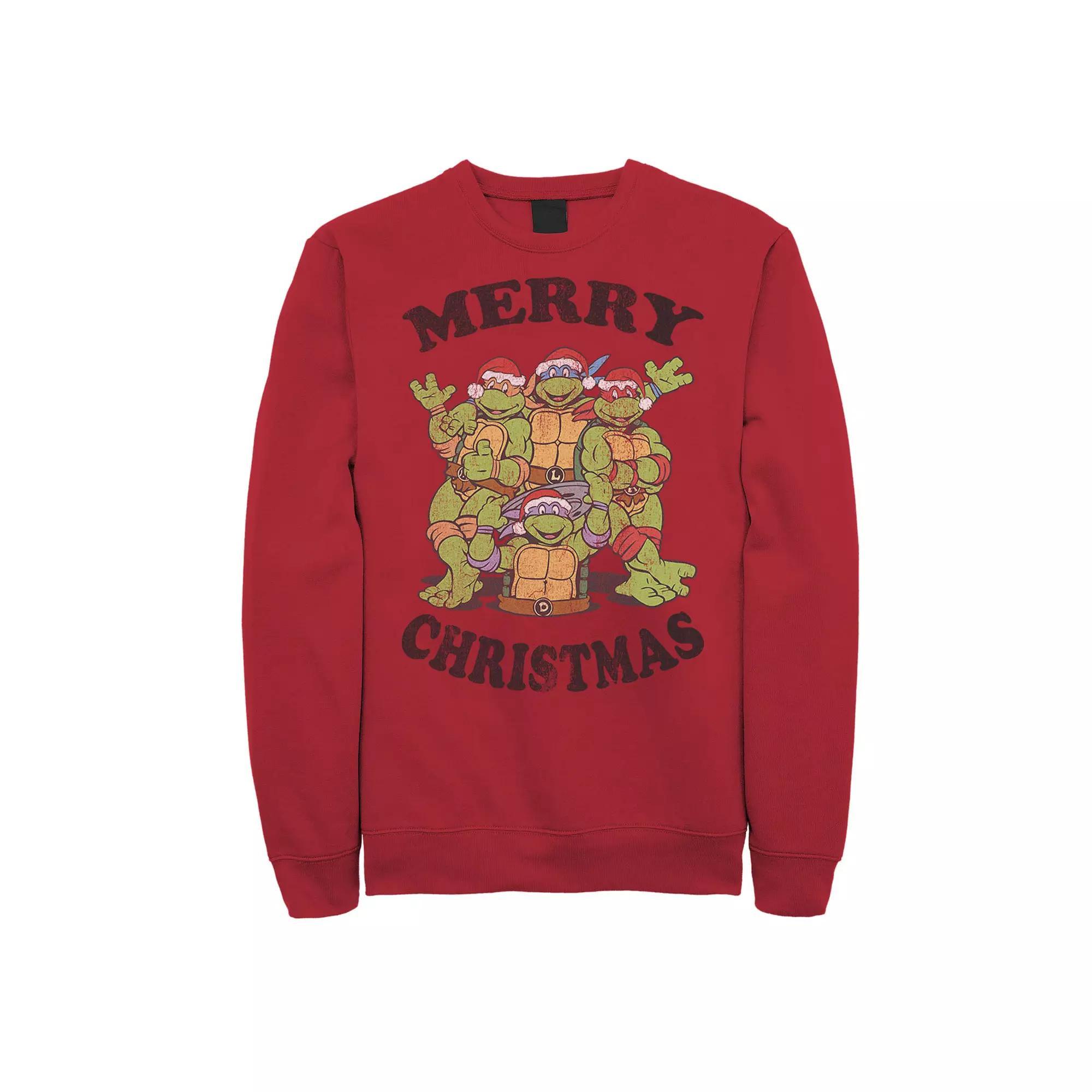 Disney / Pixar's Toy Story Men's Pizza Planet Vintage Logo Sweatshirt, Size: Medium, Red Product Image