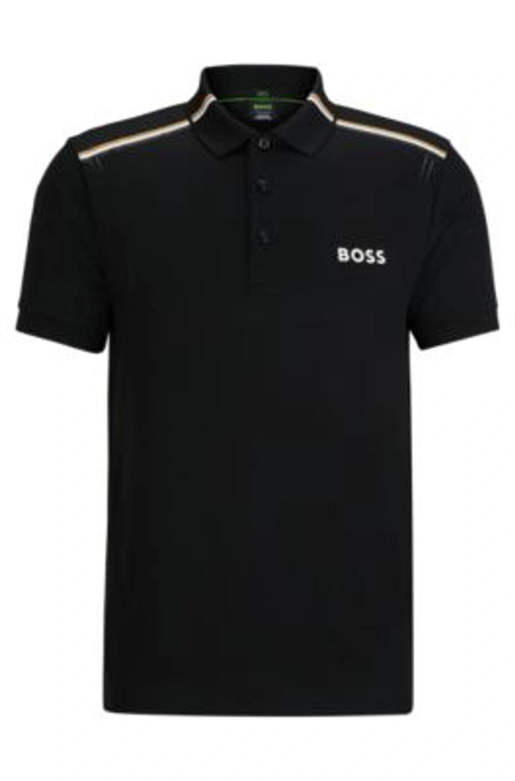 x Matteo Berrettini rubberised-logo polo shirt Product Image