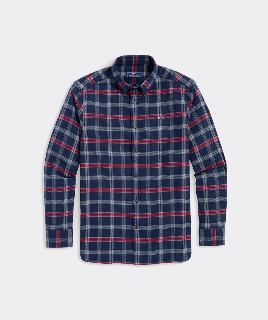 Vineyard Flannel Plaid Shirt Product Image