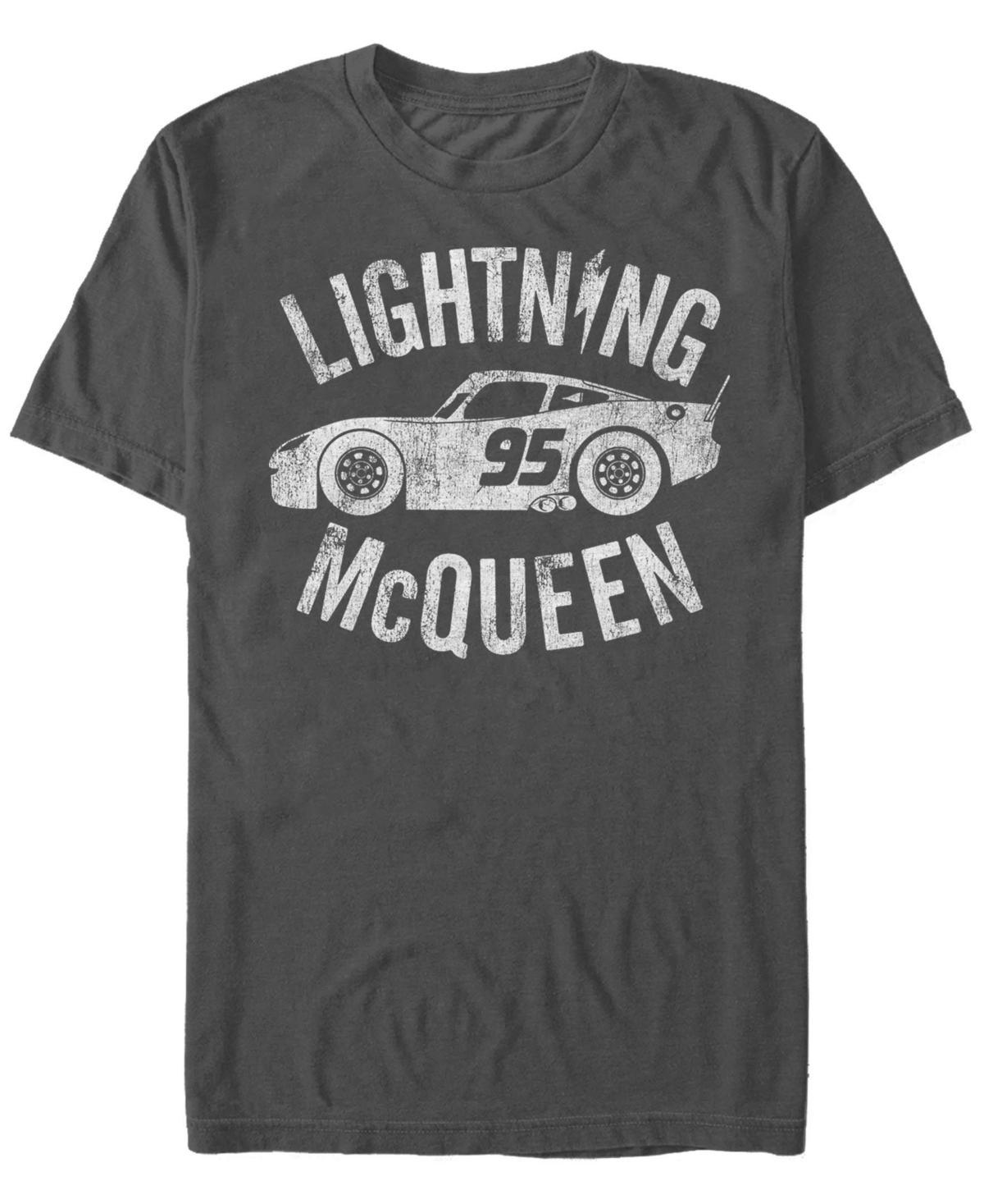 Men's Harry Potter H Hogwarts Crest Fill Tee, Size: Small, Grey Product Image